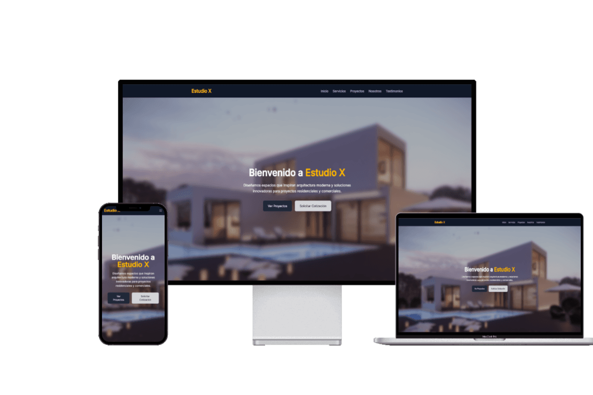 Mockup EstudioX